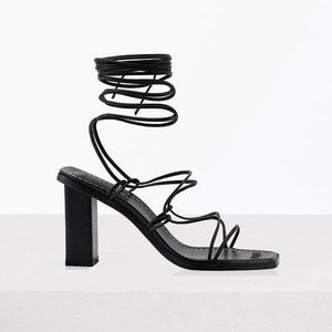Frame Le Doheny Lace Up Heel Sandal EU 39, US 8.5
